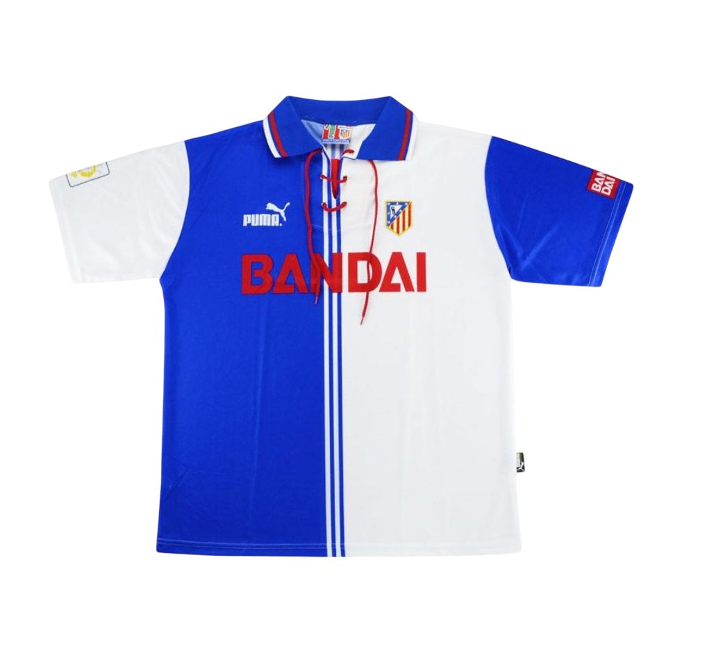 Camiseta Retro Atlético de Madrid 96/97 2ª equipación