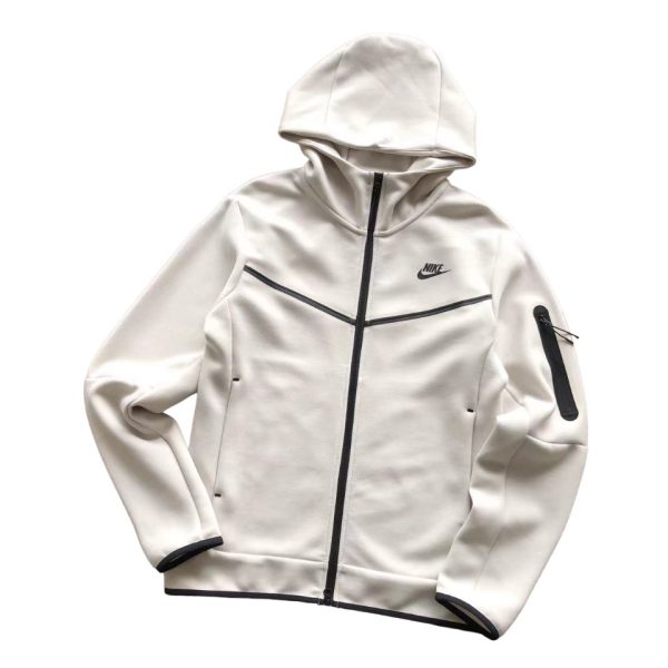 Sudadera Nike Tech Fleece Blanca