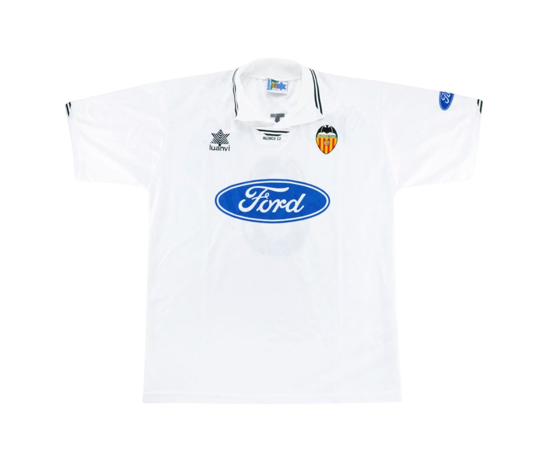 Camiseta retro Valencia 95/96 1ª equipación