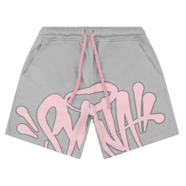 Pantalón corto Syna World Gris y Rosa