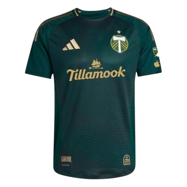 Camiseta Portland Timbers 2025 1ª equipación talla niño