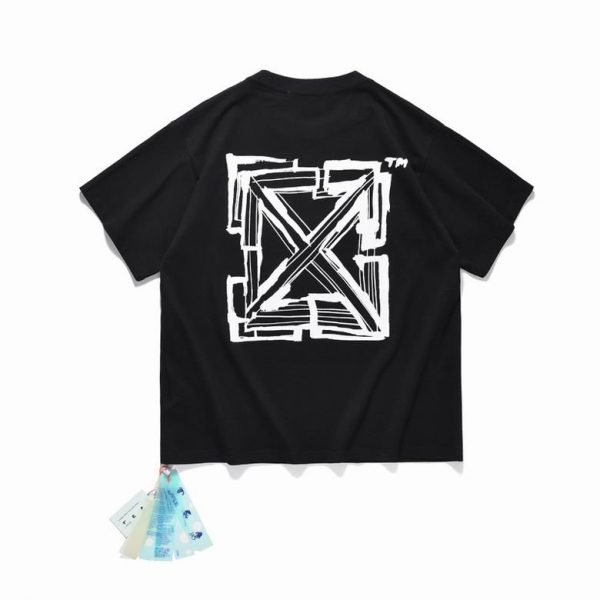 Camiseta Off-White Oversize Negra