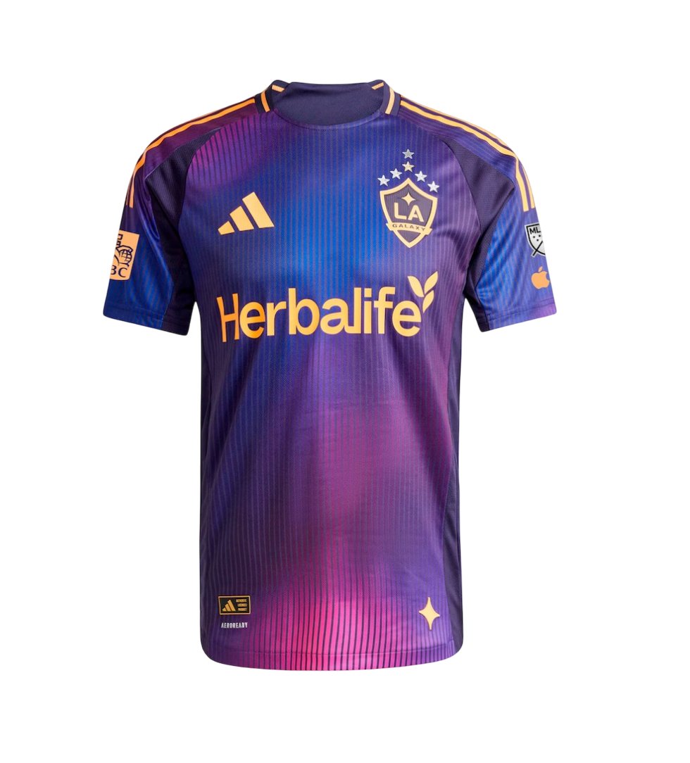 Camiseta LA Galaxy 2025 2ª equipación