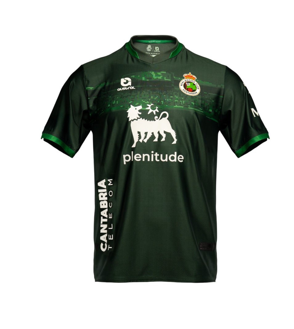 Camiseta Racing de Santander 25/26 talla niño 2ª equipación