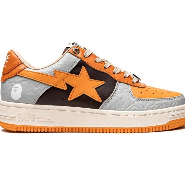 BAPE STA Low Orange