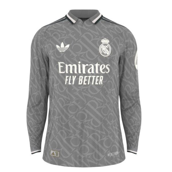 Camiseta Real Madrid 24/25 3ª equipación manga larga