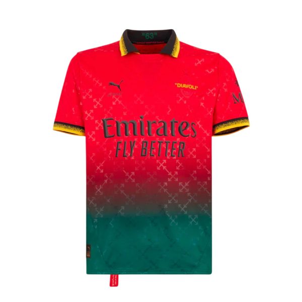 Camiseta AC Milan 24/25 x Off-White