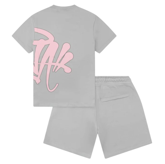 Syna World Twinset Gris y Rosa