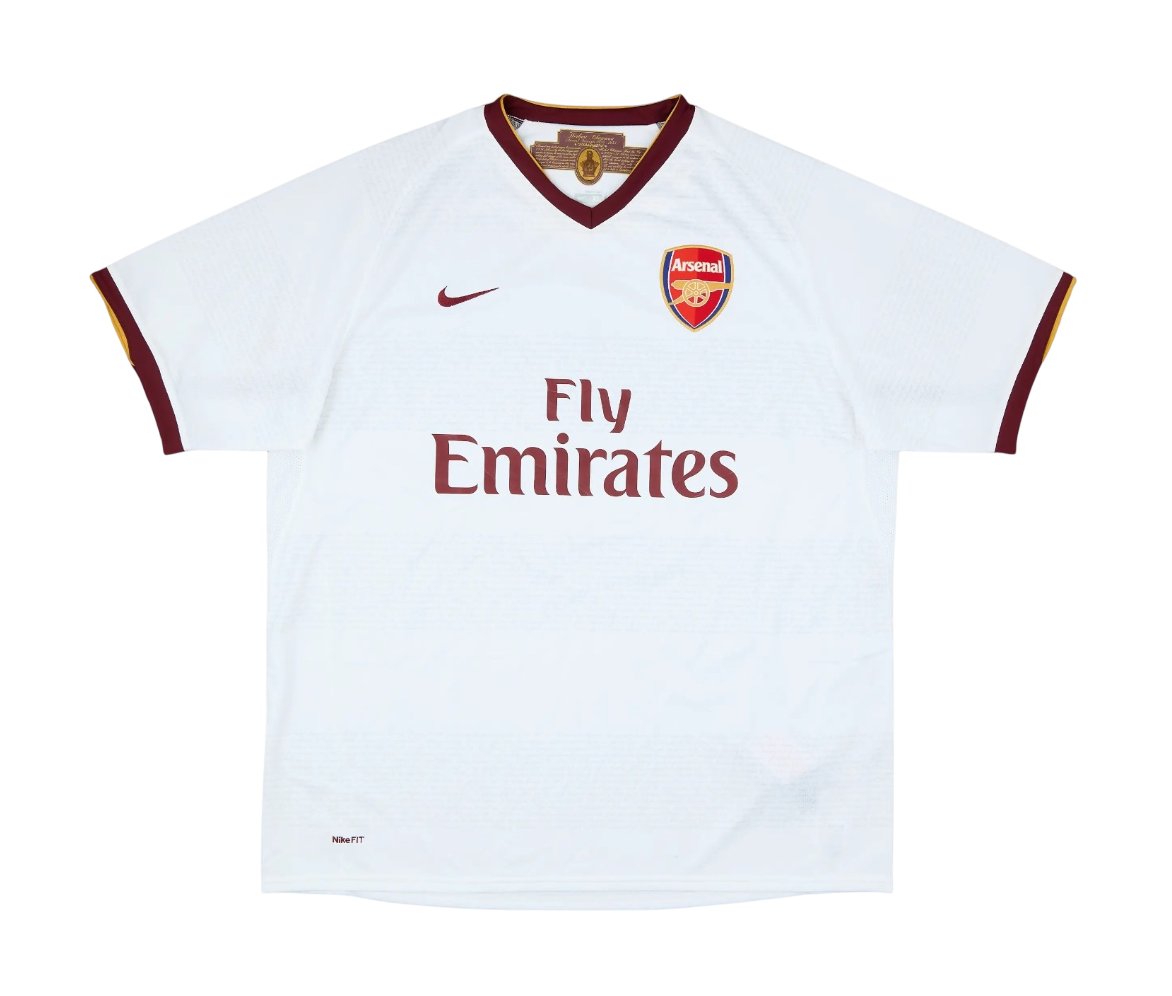 Camiseta Retro Arsenal 07/08 2ª equipación