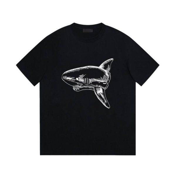 Camiseta Palm Angels Negra SHARK