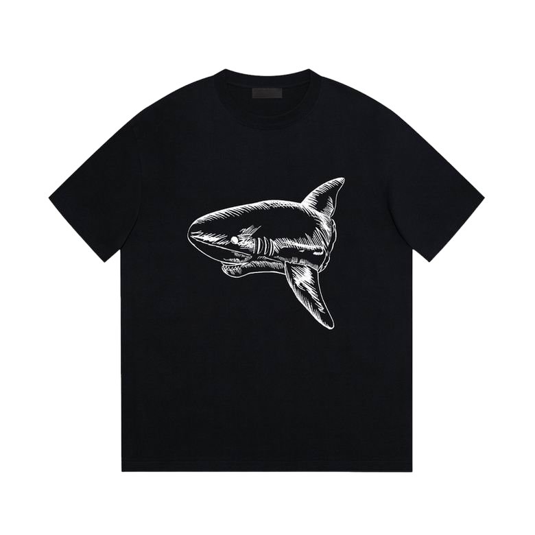 Camiseta Palm Angels Negra SHARK