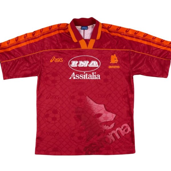 Camiseta retro AS Roma 95/96 1ª equipación