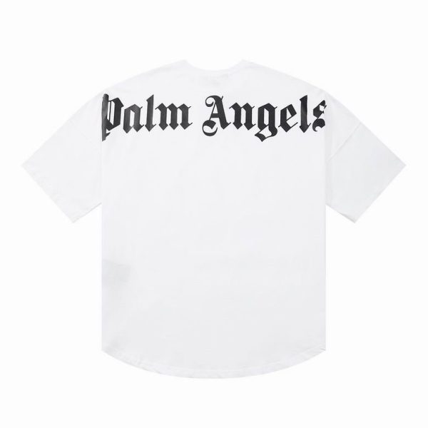 Camiseta Palm Angels Blanca y Negra