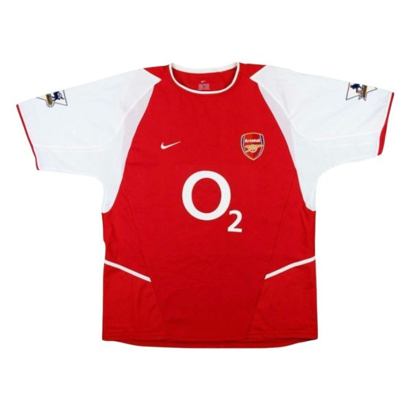 Camiseta Arsenal 02/03 talla niño 1ª equipación