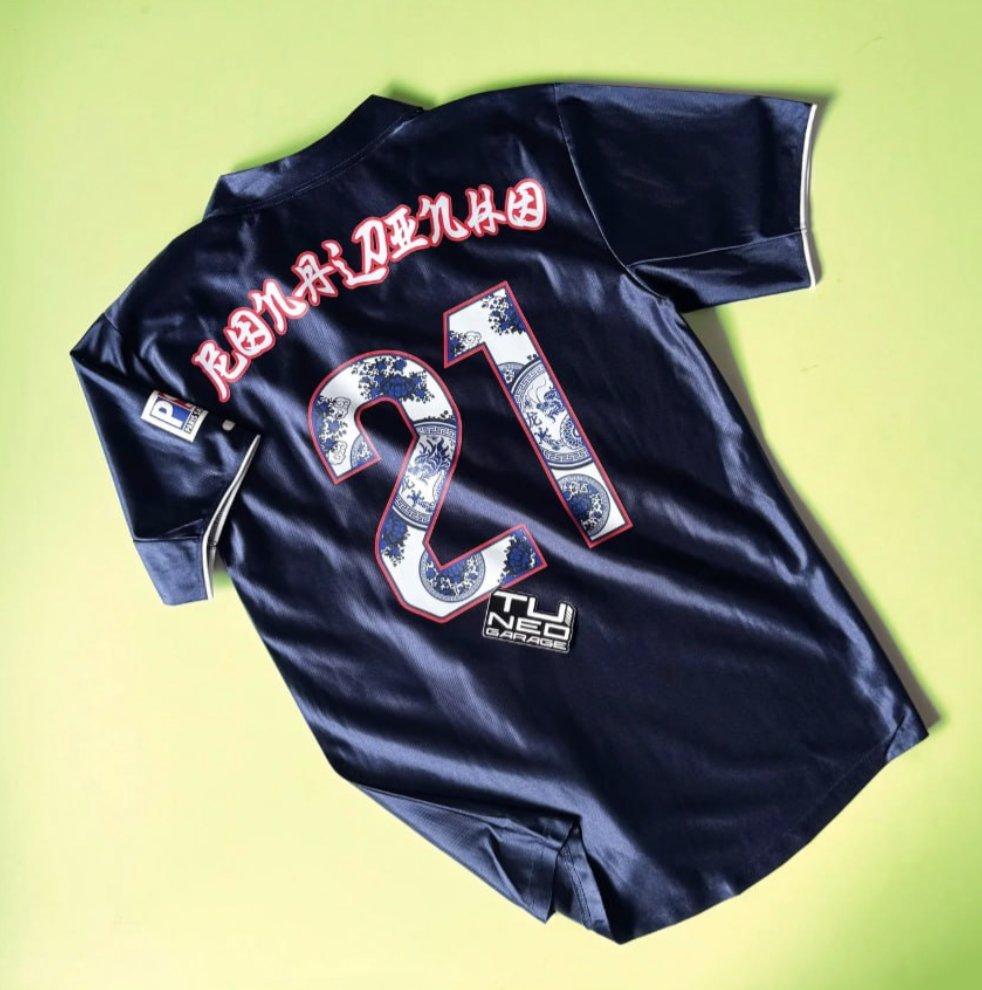 Camiseta Retro PSG dorsales especiales