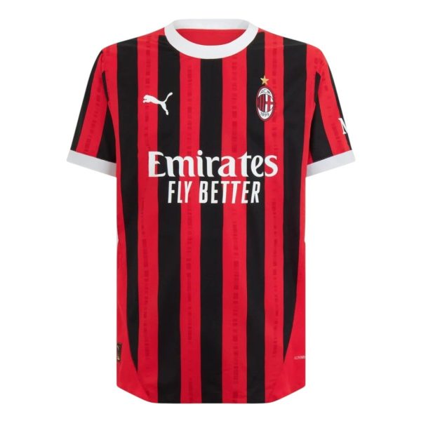 Camiseta AC Milan 24/25 1ª equipación talla niño