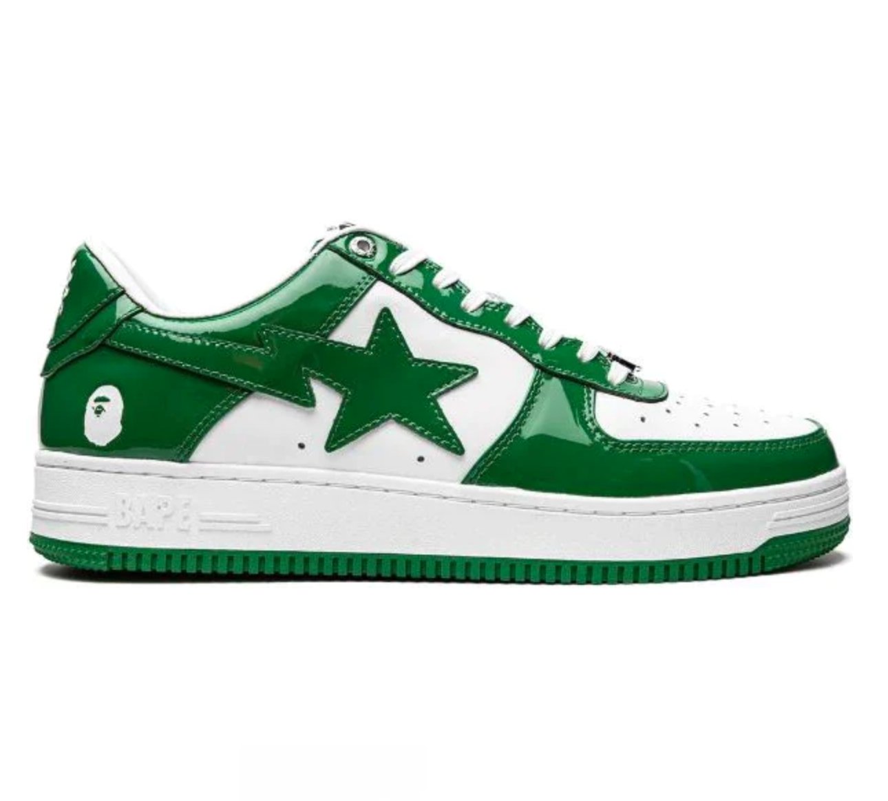 BAPE STA Low Green