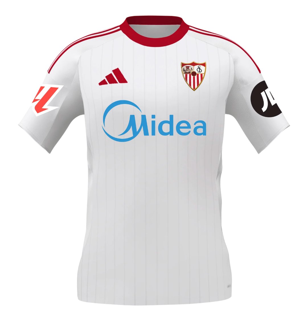 Camiseta Sevilla FC 25/26 talla niño 1ª equipación