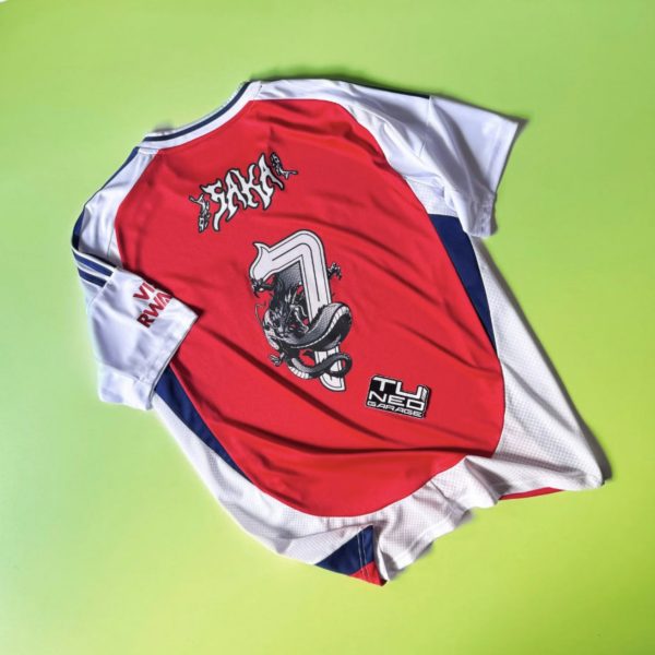 Camiseta Arsenal 24/25 1ª equipación dorsales especiales