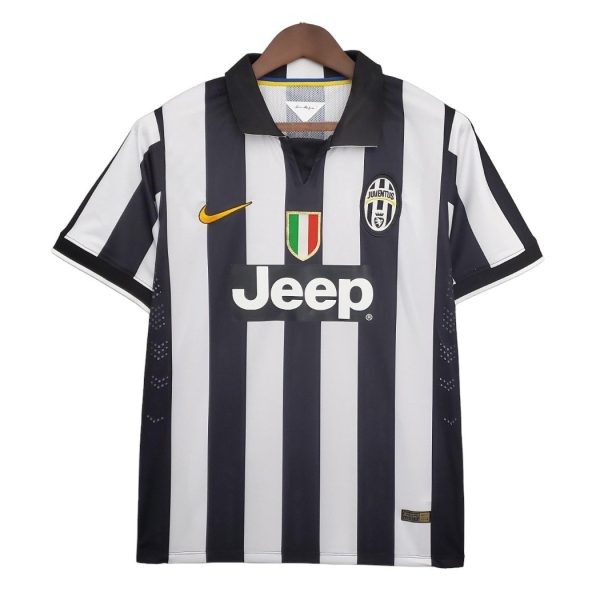 Camiseta Retro Juventus 14/15 1ª equipación con parche scudetto