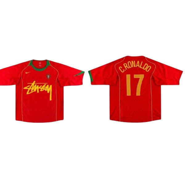 Camiseta Edición Especial Retro Portugal x Stüssy