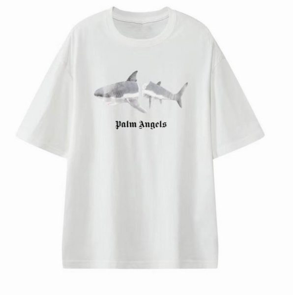 Camiseta Palm Angels Blanca SHARK