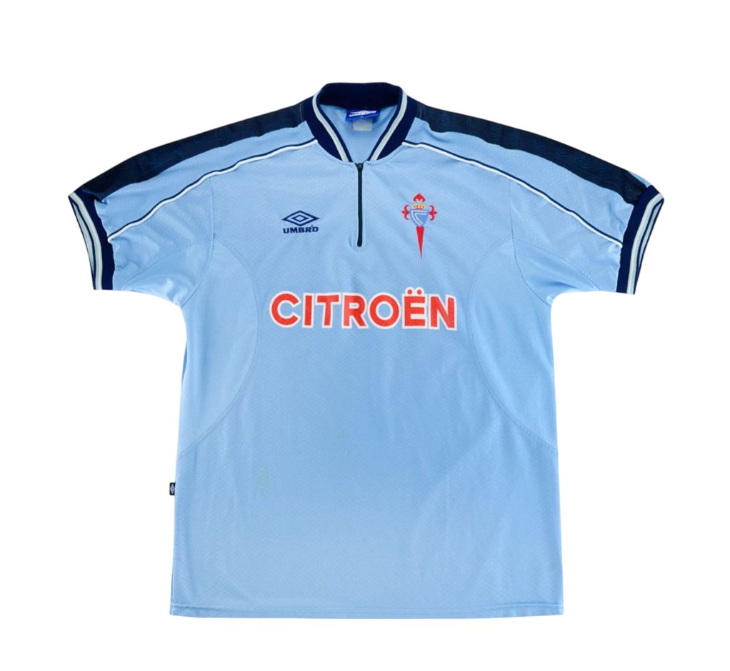 Camiseta Retro Celta de Vigo 99/00 1ª equipación