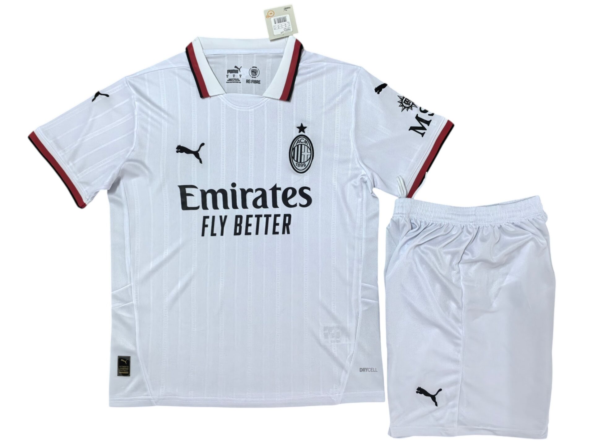 Conjunto AC Milan 24/25 2ª equipación