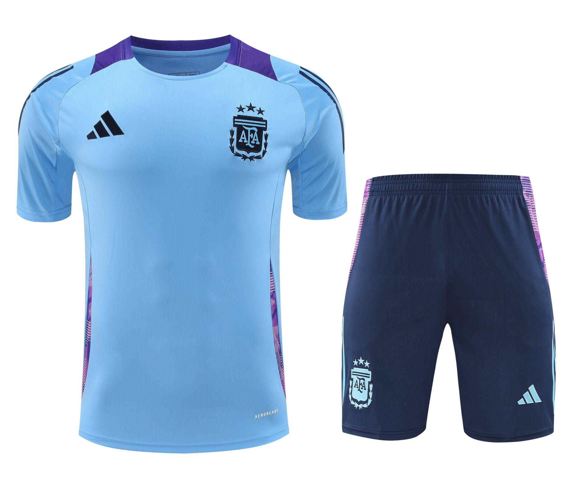 Conjunto de calentamiento Argentina azul claro