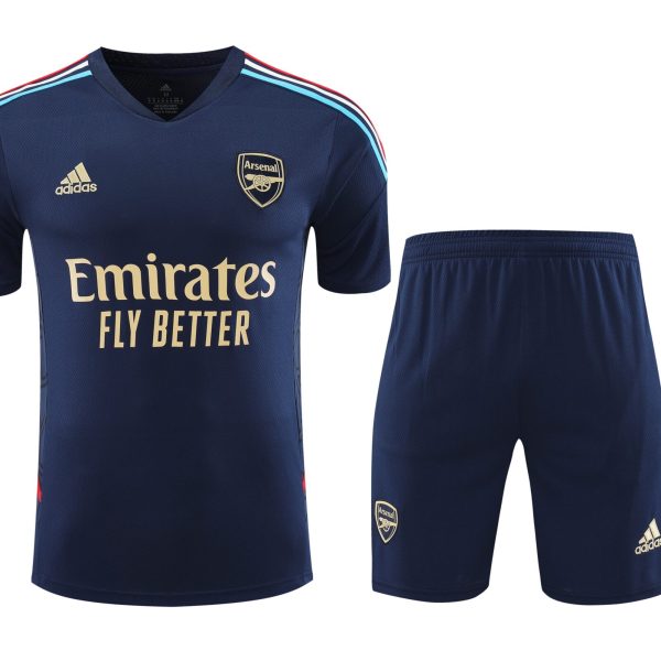 Conjunto de calentamiento Arsenal azul oscuro
