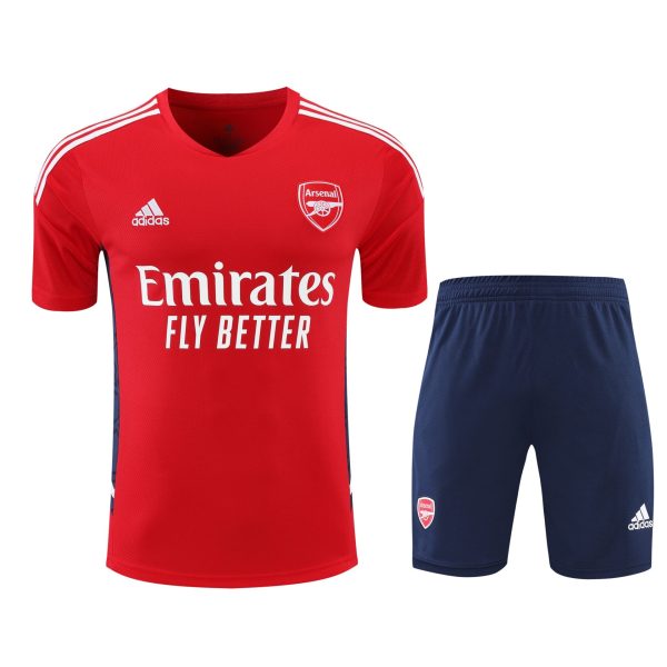 Conjunto de calentamiento Arsenal rojo