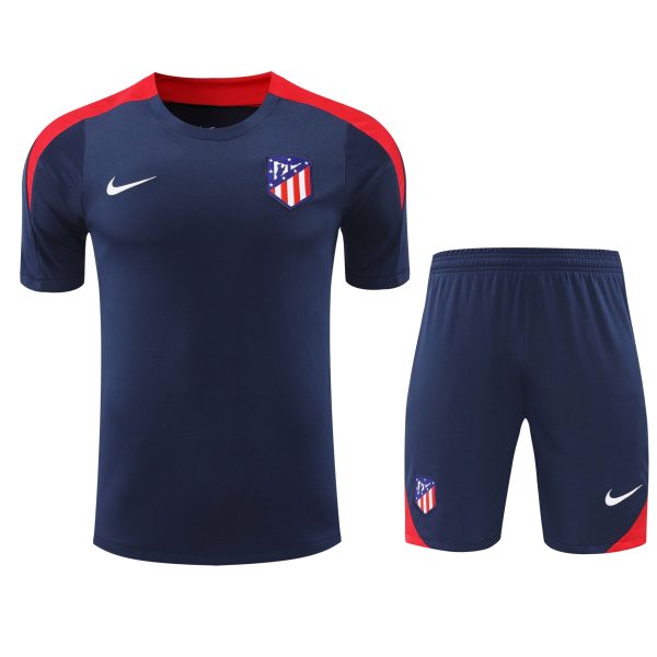 Conjunto de calentamiento Atlético de Madris azul oscuro