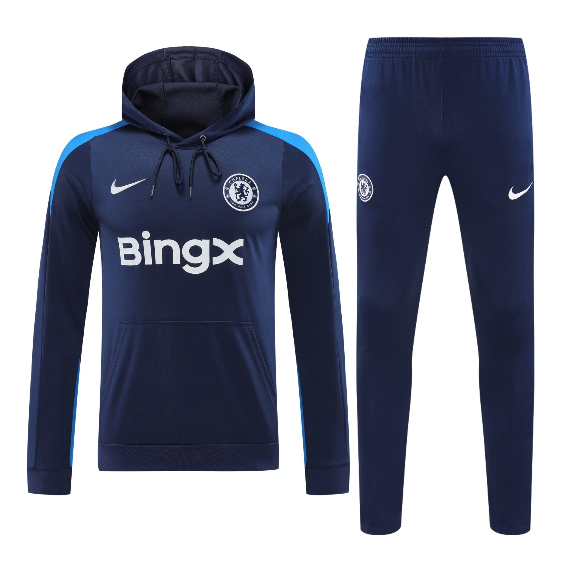 Conjunto manga larga Chelsea azul oscuro