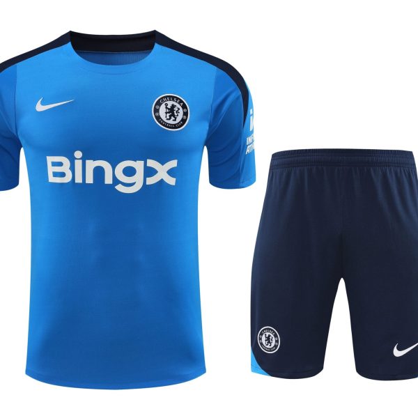 Conjunto de calentamiento Chelsea azul