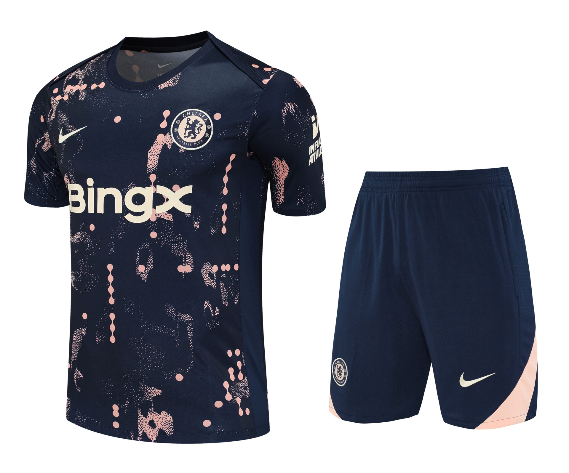 Conjunto de calentamiento Chelsea puntos