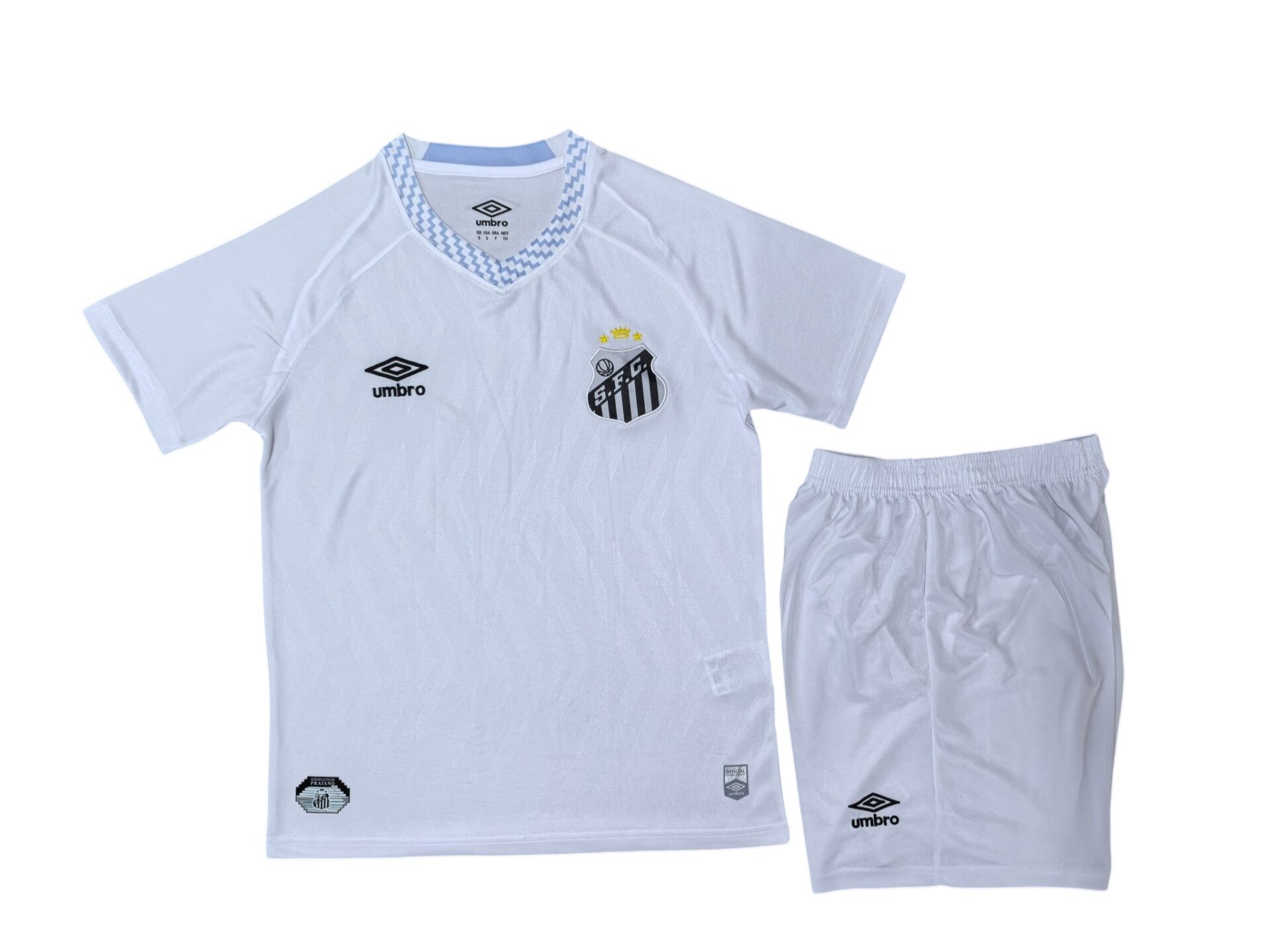 Conjunto Santos 25/26 1ª equipación