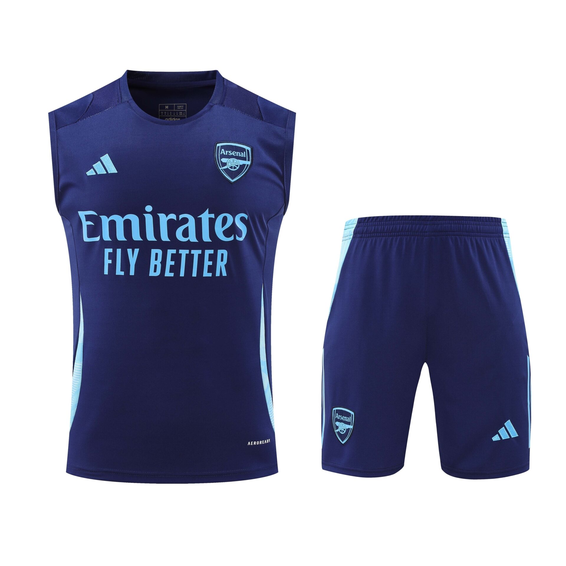 Conjunto tirantes Arsenal azul oscuro