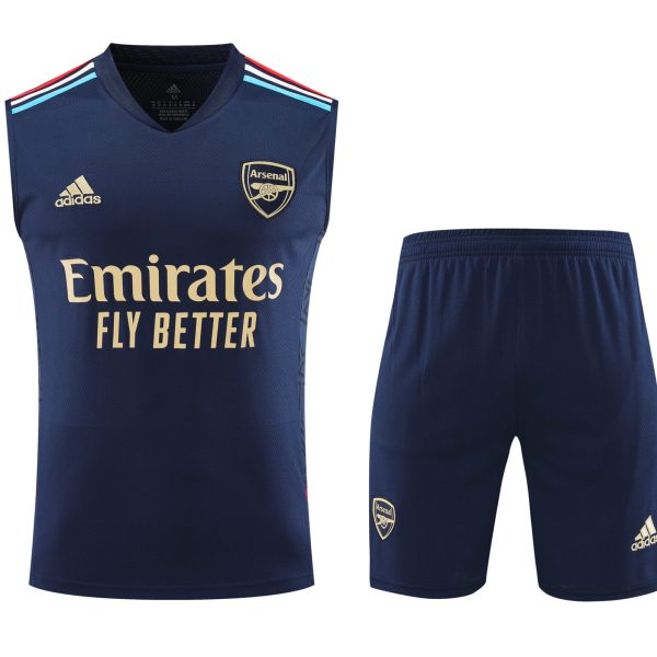 Conjunto tirantes Arsenal azul oscuro