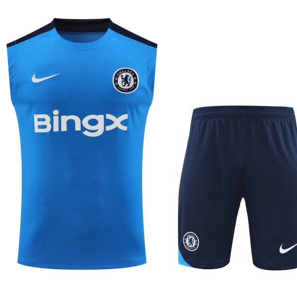Conjunto tirantes Chelsea azul
