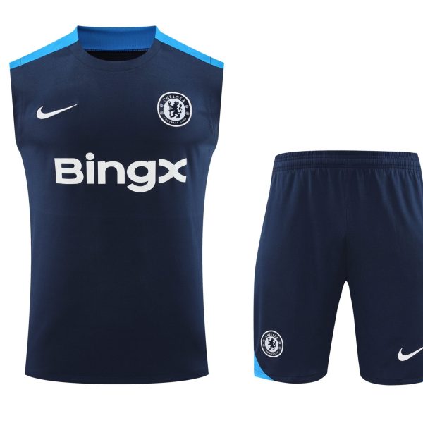 Conjunto tirantes Chelsea azul oscuro