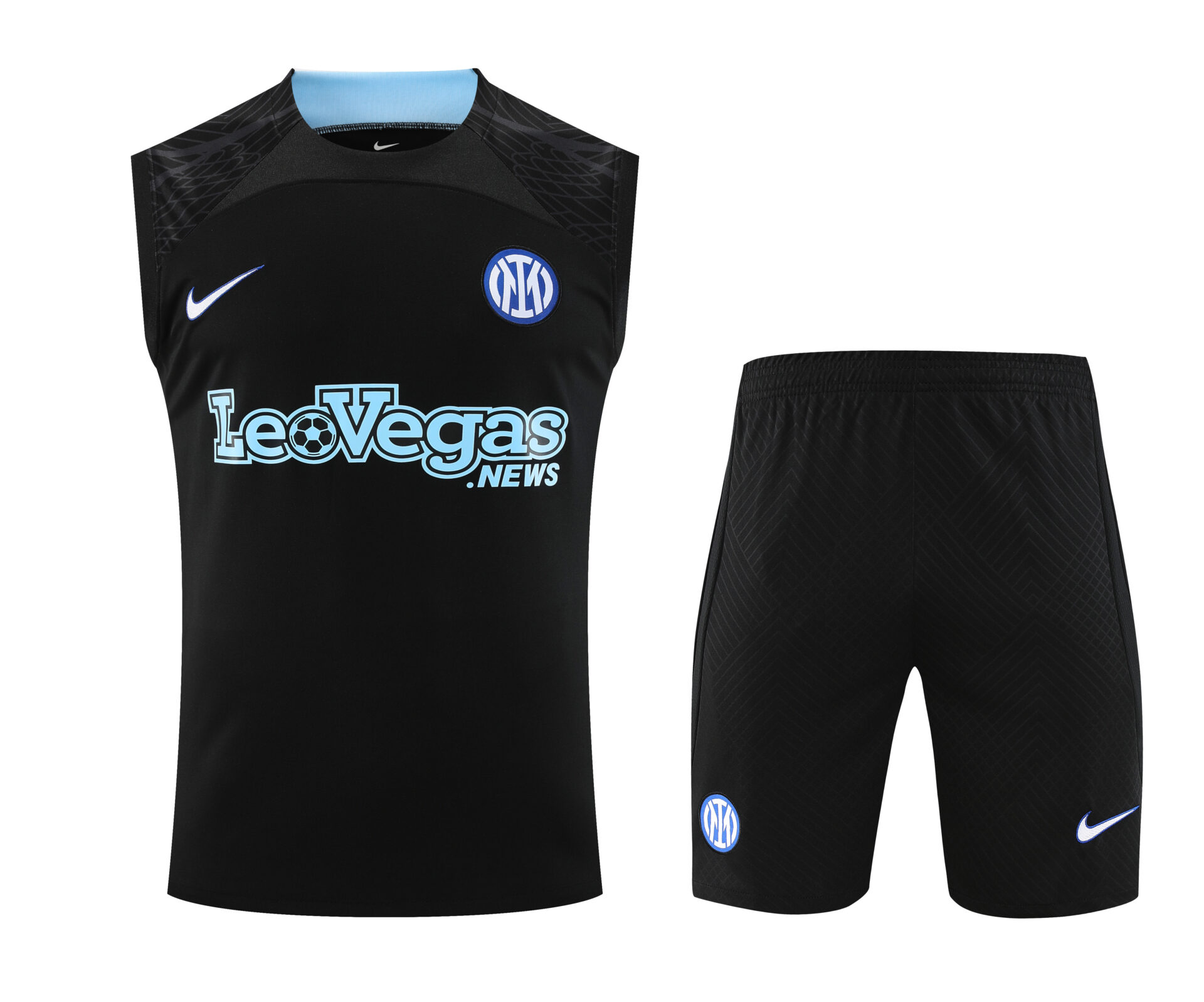 Conjunto tirantes Inter de Milán negro