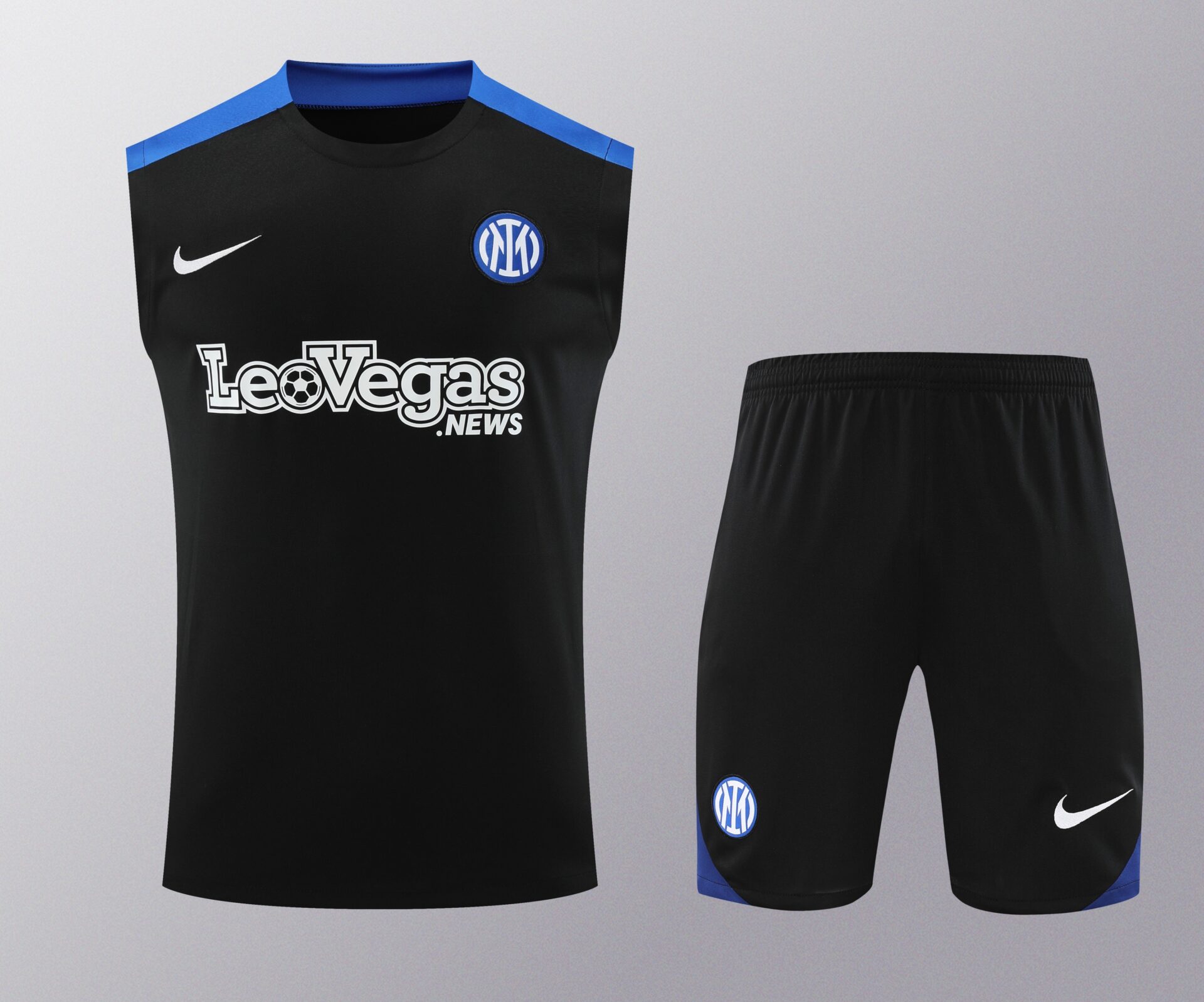 Conjunto tirantes Inter de Milán negro