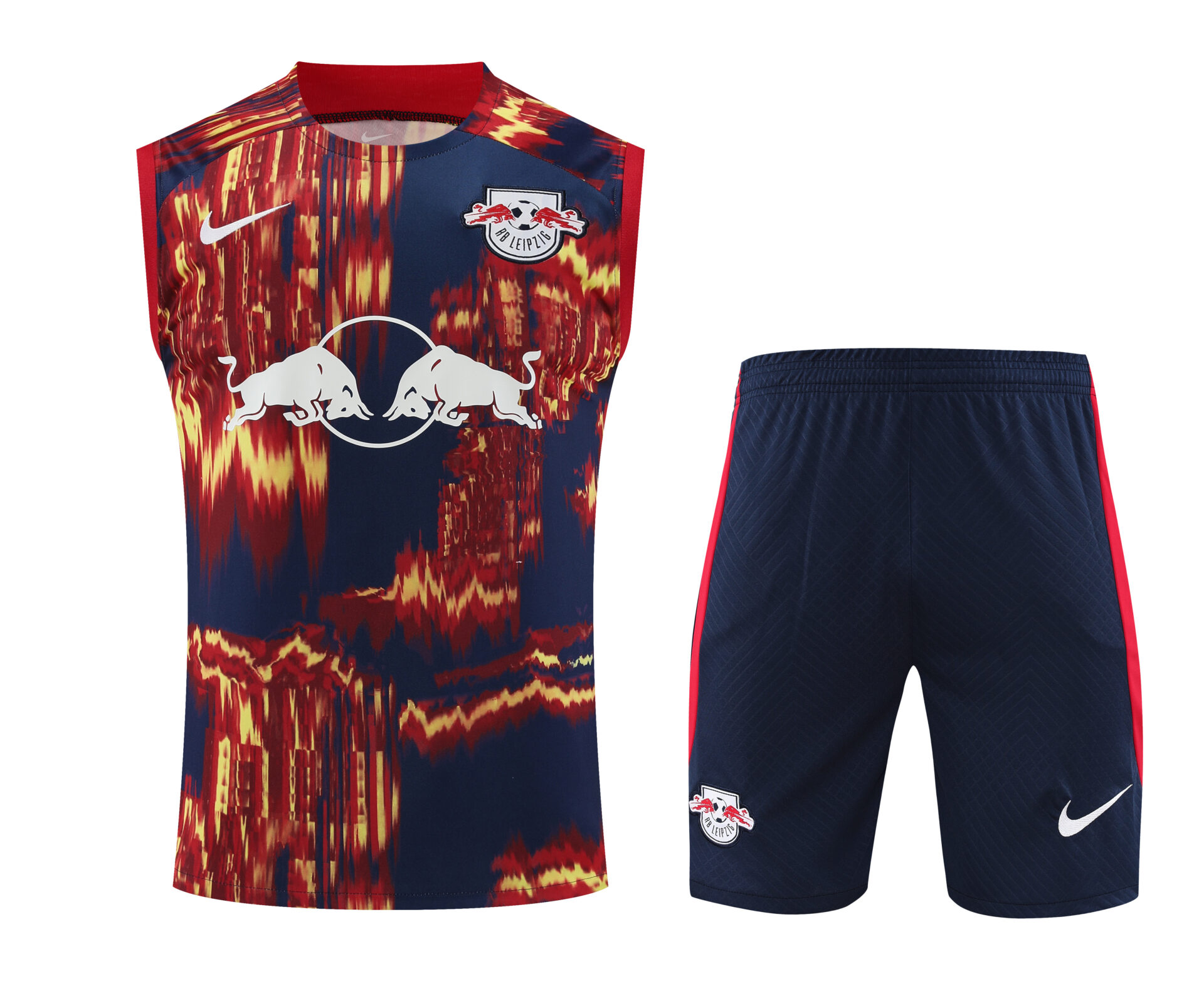 Conjunto tirantes Leipzig fuego