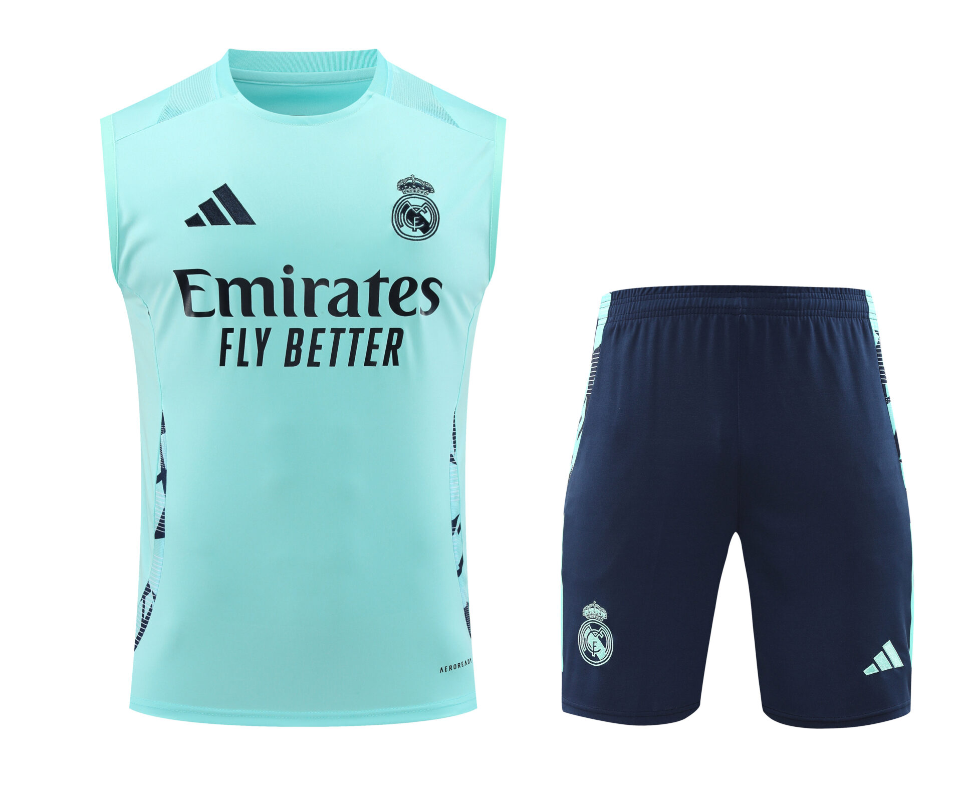 Conjunto tirantes Real Madrid azul