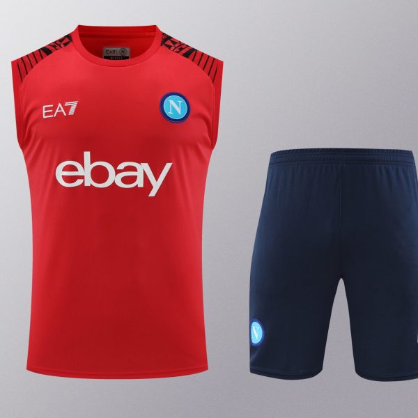 Conjunto tirantes Napoli rojo