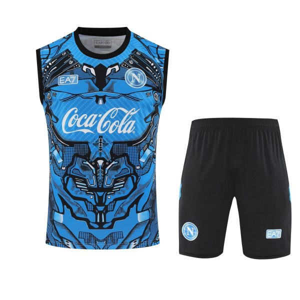 Conjunto tirantes Napoli azul