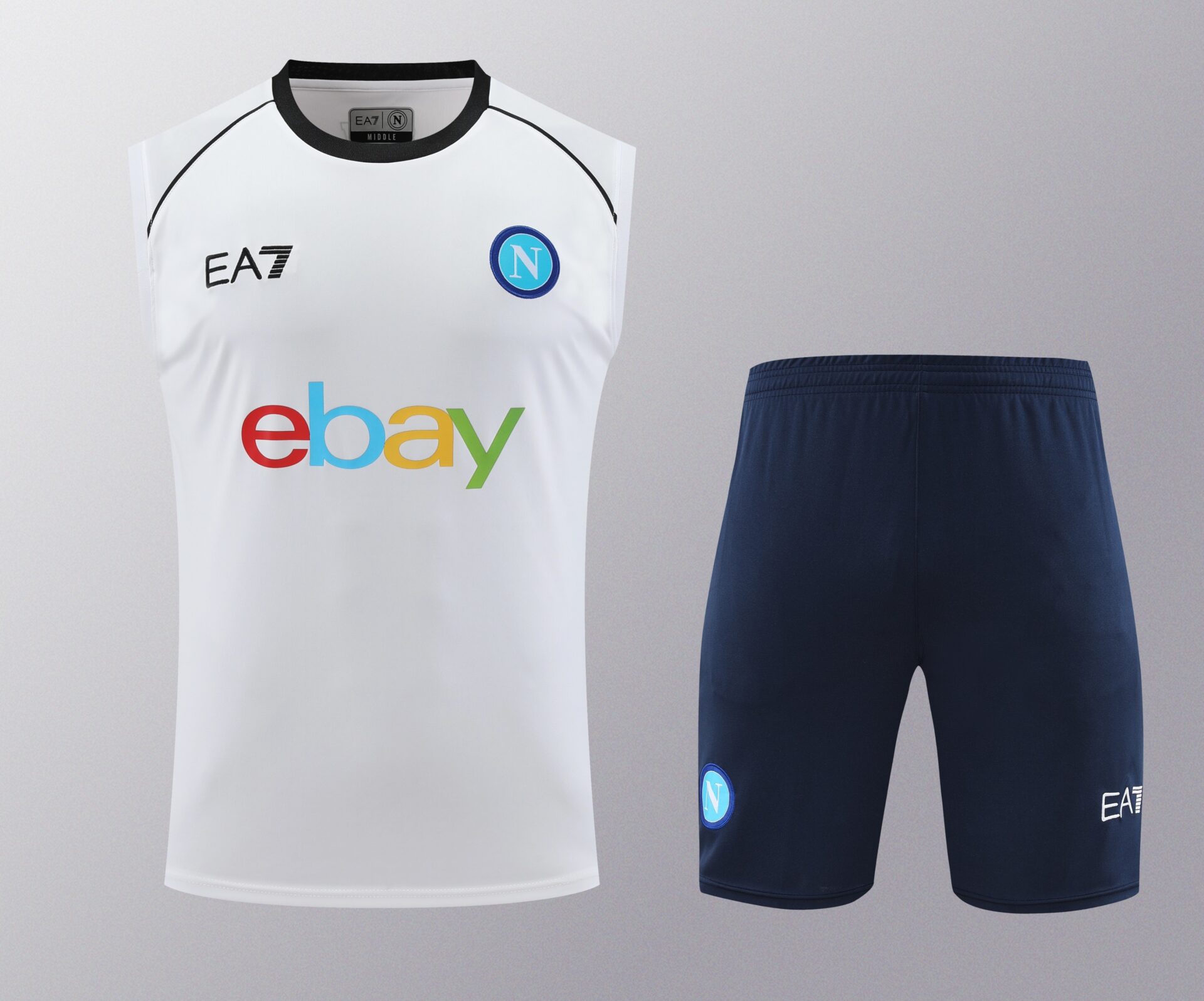 Conjunto tirantes Napoli blanco