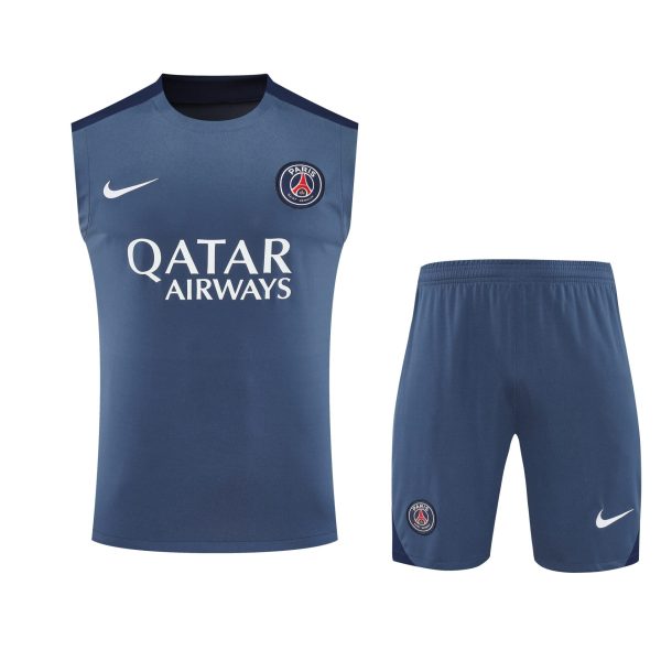 Conjunto tirantes PSG gris oscuro