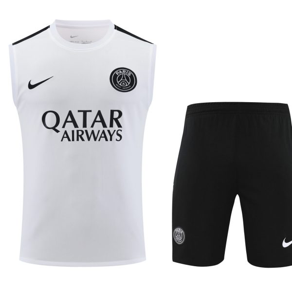 Conjunto tirantes PSG blanco