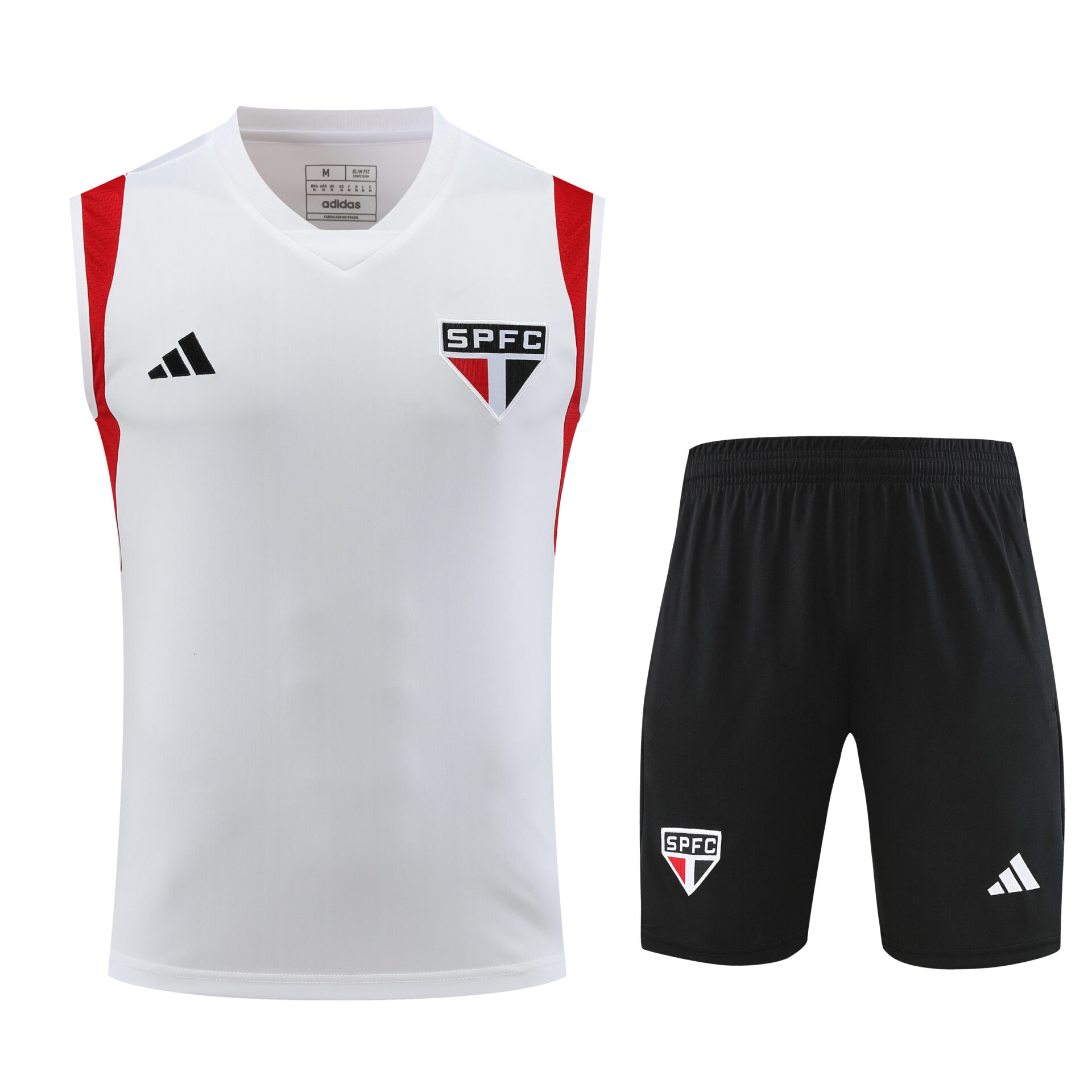 Conjunto tirantes Sao Paulo blanco